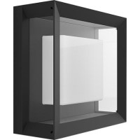 Philips Hue Econic Outdoor Wall Light Black