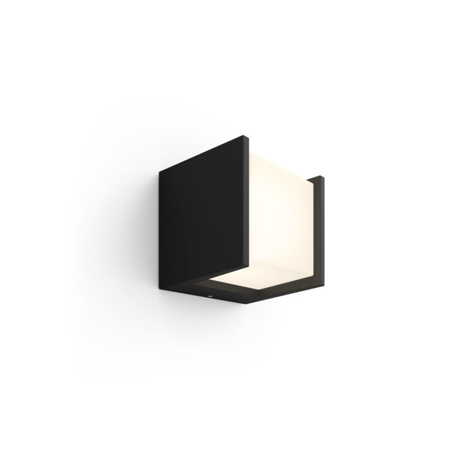 Philips Hue Outdoor Fuzo Pure Wall Light - A+ Rated