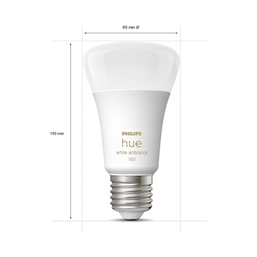 Philips Hue BT - White Ambiance E27 Single Bulb