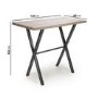 Oak Effect Breakfast Bar Table -  Shankar