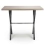 Oak Effect Breakfast Bar Table -  Shankar