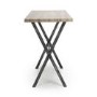 Oak Effect Breakfast Bar Table -  Shankar