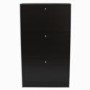 Billi Mercury 3 Tier Shoe Cabinet in Coffee - 18 Pairs 