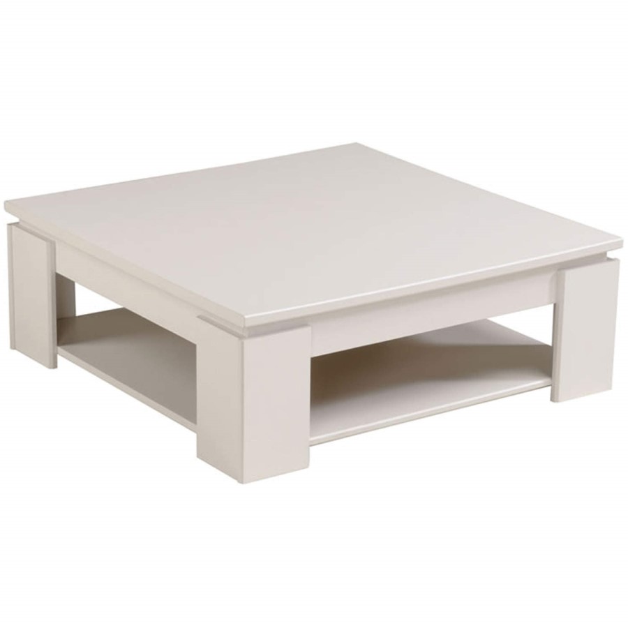 Parisot Quadri Coffee Table in Shiny White