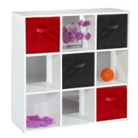 Compo 9 Hole Storage Shelf In White 