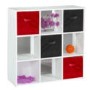 Compo 9 Hole Storage Shelf In White 