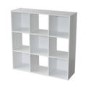 Compo 9 Hole Storage Shelf In White 