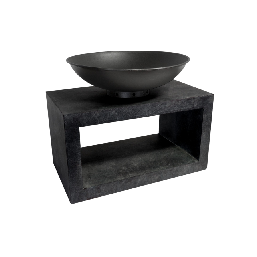 Ivyline Firebowl & Rectangle Console Granite