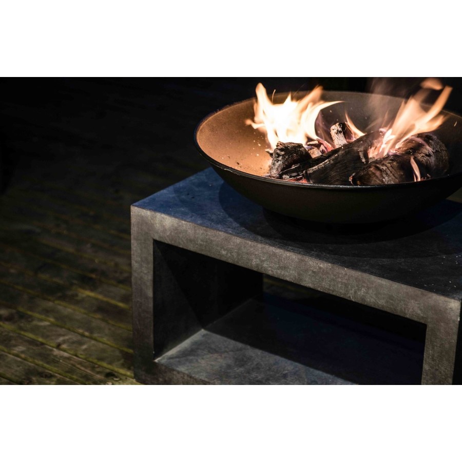 Ivyline Firebowl & Rectangle Console Granite