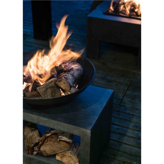 Ivyline Firebowl & Rectangle Console Cement