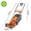Flymo EasiStore 300R 30cm Rotary Corded Electric Lawnmower
