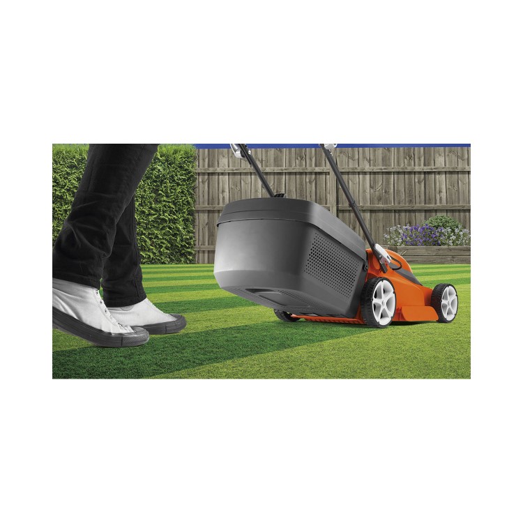 Flymo EasiStore 340R 34cm Rotary Corded Electric Lawnmower