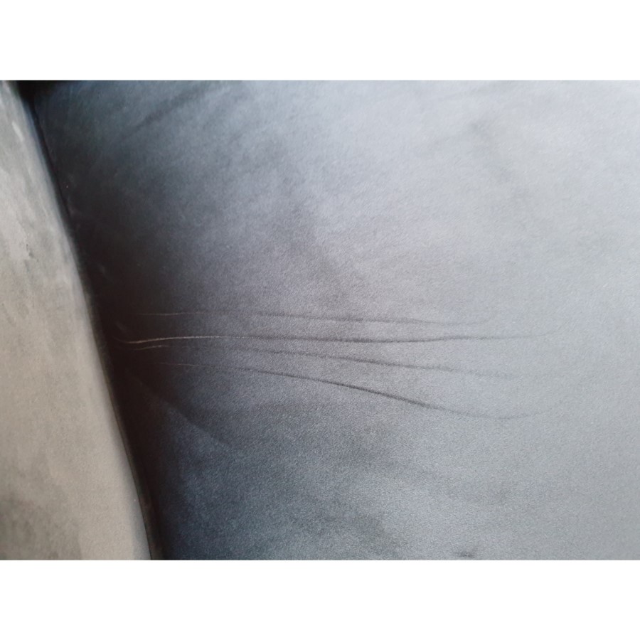 GRADE A2 - Dark Green Velvet Armchair - Payton