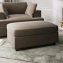 ONLY OPENED - Large Mink Velvet Footstool - August