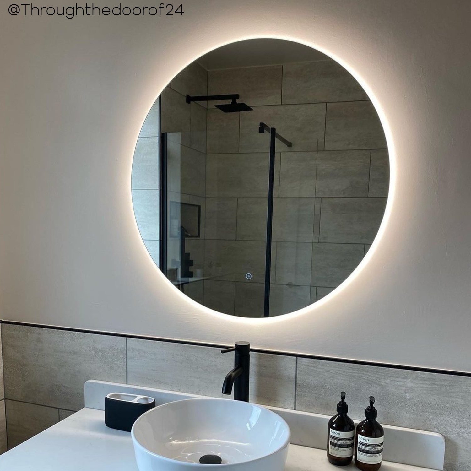 Round LED Mirror | Custom Size Available