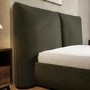 ONLY OPENED - Green Chenille King Size Ottoman Pillow Bed - Dune
