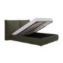 ONLY OPENED - Green Chenille King Size Ottoman Pillow Bed - Dune