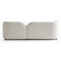 ONLY OPENED - Elma Cream Boucle 3 Seater Sofa