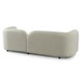 ONLY OPENED - Elma Cream Boucle 3 Seater Sofa
