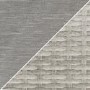 ONLY OPENED - Pair of Grey Rattan Reclining Sun Lounger Set - Como