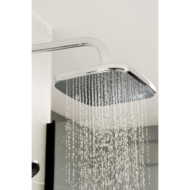 Triton ENVi 10.5kW Electric Shower With DuElec Shower Kit - Silver