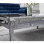 GRADE A2 - Mirrored Coffee Table with Drawers & Crystal Finish - Jade Boutique