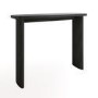 ONLY OPENED - Slim & Narrow Black Oak Console Table - Jarel