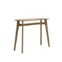 ONLY OPENED - Small Light Oak Console Table - Kitt