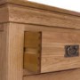 GRADE A2 - Loire Oak Farmhouse 2+2 Drawer Chest