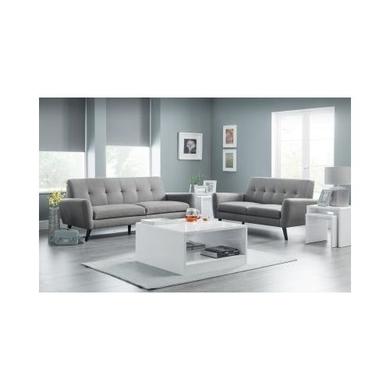 GRADE A1 - Manhattan High Gloss 2 Drawer Media Unit