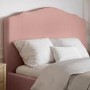 GRADE A1 - Pink Upholstered Double Side-Lift Ottoman Storage Bed with Legs - Marie