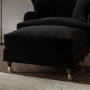 ONLY OPENED - Payton Footstool in Sunningdale jet