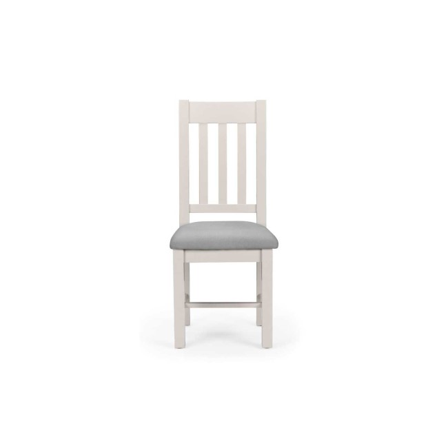 GRADE A1 Julian Bowen Richmond Grey Dining Chair Furniture123