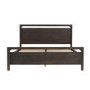 ONLY OPENED - Dark Wood Double Wooden Bed Frame - Vixen