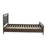 ONLY OPENED - Dark Wood Double Wooden Bed Frame - Vixen