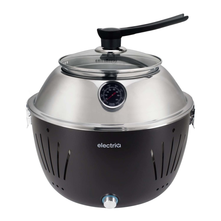 Lid for eiQGRILL Portable Smokeless Charcoal BBQ