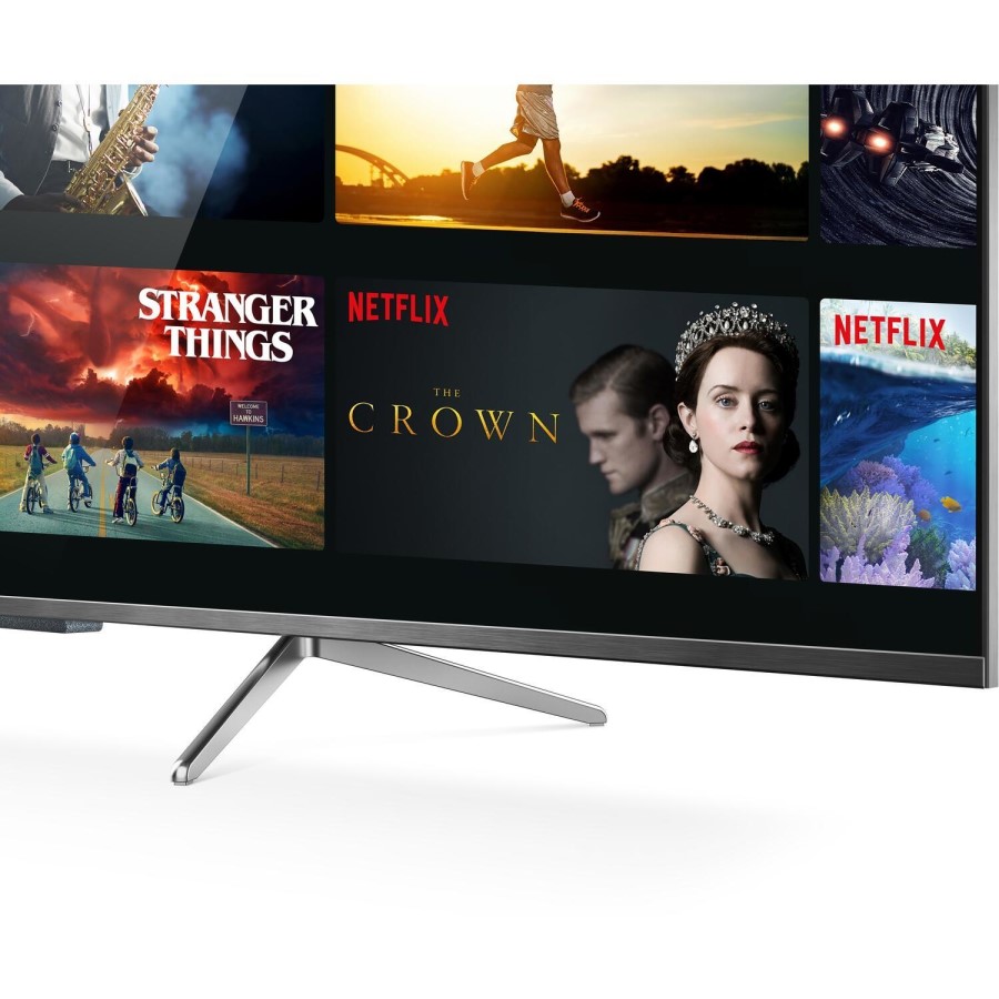 Refurbished TCL 65" 4K Ultra HD with HDR10+ QLED Freeview Play Smart TV without Stand