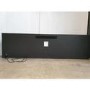 ALMOST PERFECT - Black 70inch Inset Electric Media Wall Fireplace - AmberGlo