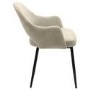 ALMOST PERFECT - colbie beige fabric dining chairs set of 2
