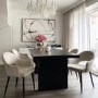 ALMOST PERFECT - colbie beige fabric dining chairs set of 2