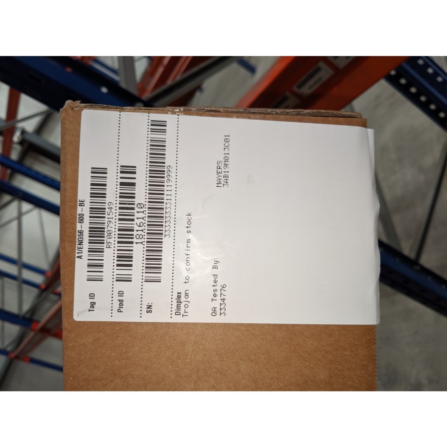 GRADE A2 - Dimplex ENG56-600 Electric Fireplace