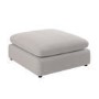ALMOST PERFECT - Beige Boucle Footstool - Hudson