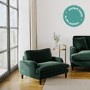 ALMOST PERFECT - Pet Sofa Bed in Green Velvet - Suitable for Dogs & Cats -Payton