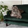 ALMOST PERFECT - Pet Sofa Bed in Green Velvet - Suitable for Dogs & Cats -Payton