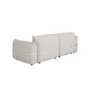 ALMOST PERFECT - Beige Chenille 3 Seater Cloud Sofa - Santo