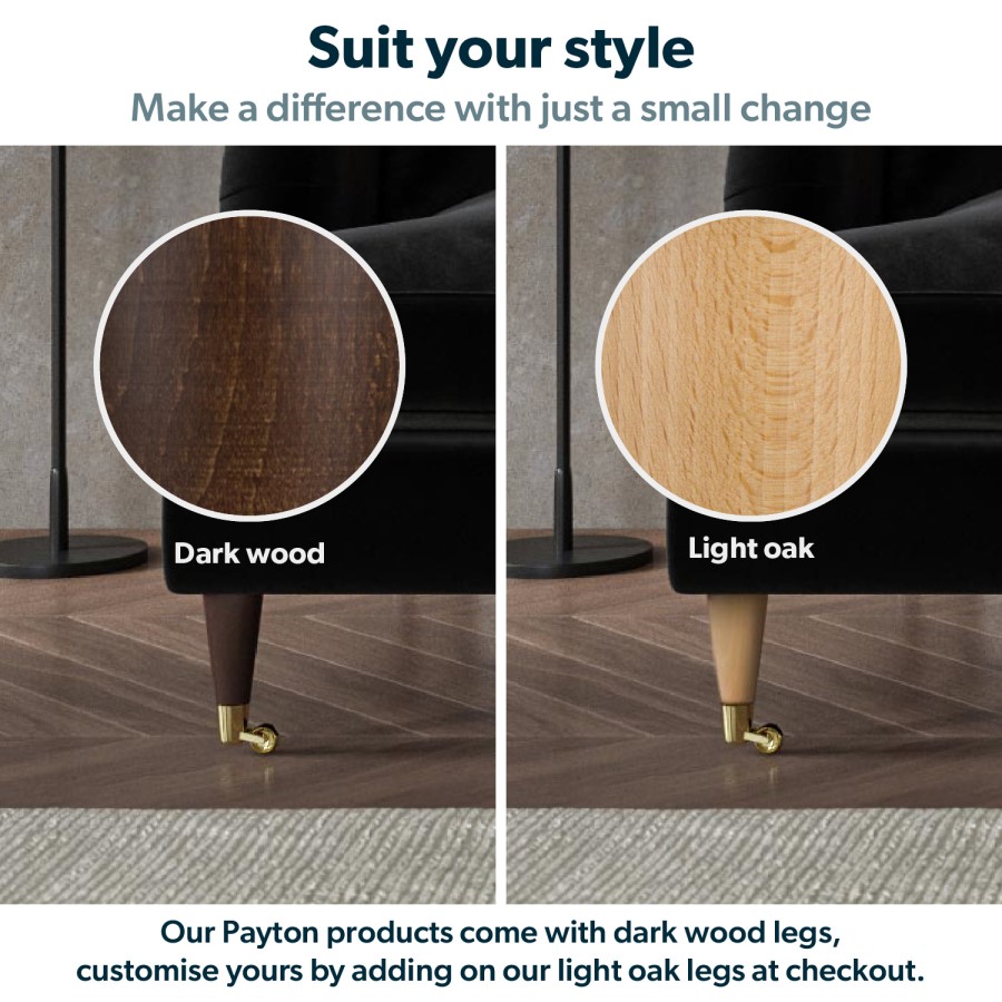 ALMOST PERFECT - Payton 3 Seater Sofa in Sunningdale jet