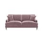 GRADE A1 - 3 Seater Sofa in Blush Pink Velvet - Payton