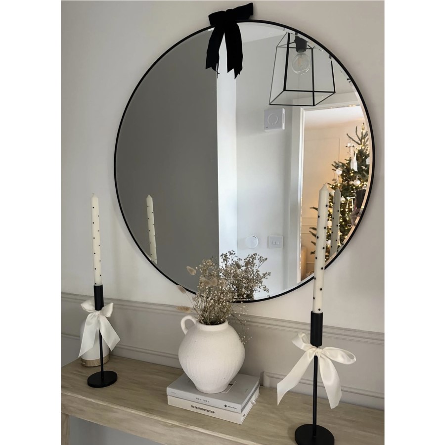 Small & Narrow White Wall Mounted Console Table - 115cm - Ava