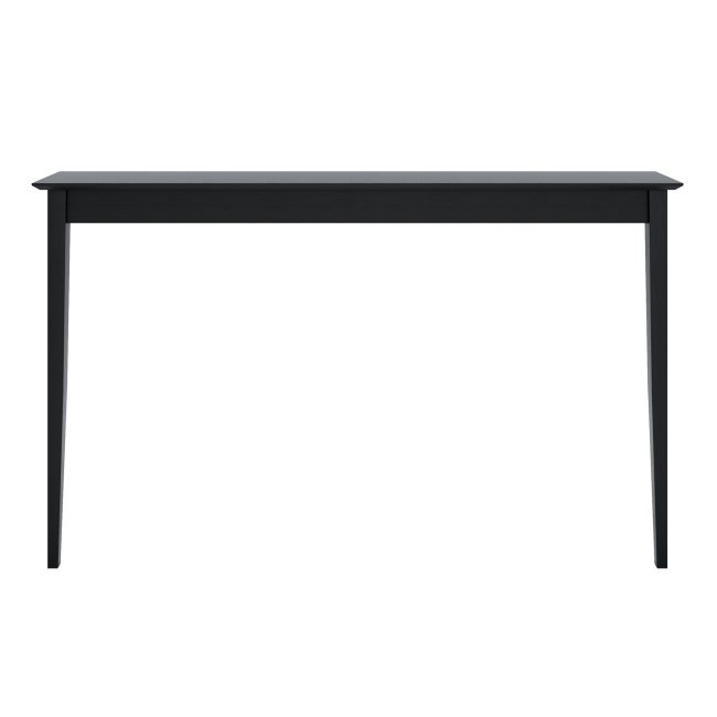 Large & Narrow Black Wall Mounted Console Table - 150cm - Ava