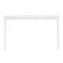 GRADE A1 - Large & Narrow White Wall Mounted Console Table - Ava